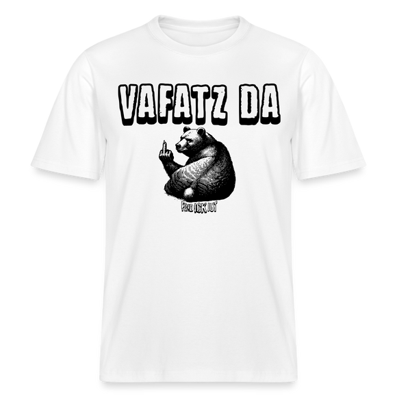 VAFATZ DA-Relaxed Fit Unisex Bio-T-Shirt - Weiß