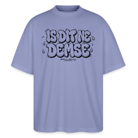 Sommer Berlin Shirt-IS DIT NE DEMSE-Oversized Unisex Bio T-Shirt - Violett
