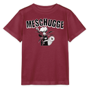 MESCHUGGE - Kinder BIO T-Shirt - Burgunderrot