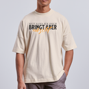 NETT KANN ICK OOCH -Unisex Oversize Bio-T-Shirt - Naturweiß