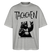 TACHCHEN BERLINER - Unisex Oversize Bio-T-Shirt - Grau meliert