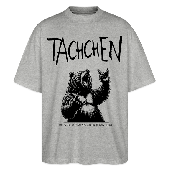 TACHCHEN BERLINER - Unisex Oversize Bio-T-Shirt - Grau meliert