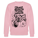 JANZ BERLIN IS EENE WOLKE-Unisex Bio-Sweatshirt - Hellrosa