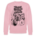 JANZ BERLIN IS EENE WOLKE-Unisex Bio-Sweatshirt - Hellrosa