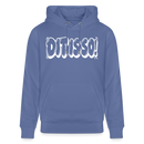 Berlin Hoodie „DIT IS SO!“ – Unisex Bio-Hoodie mit echt Berliner Schnauze - Blau
