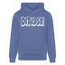 Berlin Hoodie „DIT IS SO!“ – Unisex Bio-Hoodie mit echt Berliner Schnauze - Blau