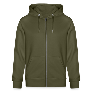 BERLIN ICK LIEB DIR - Unisex Bio-Kapuzenjacke - Khaki