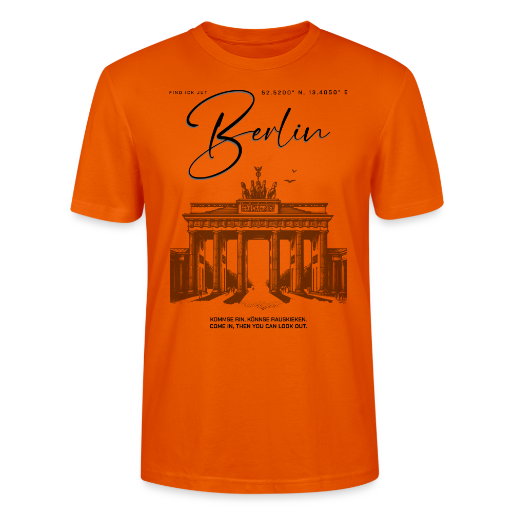 BERLIN-Unisex T-Shirt - Tieforange