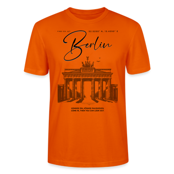 BERLIN-Unisex T-Shirt - Tieforange