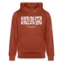 Berliner Schnauze - KANNSTE KNICKEN-Unisex Bio-Hoodie - Terrakotta