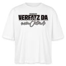 VERFATZ DA VOM JELÄNDE-Frauen Boxy Bio-T-Shirt - Weiß