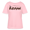 BERLINER FLITZPIEPE-Rundhals Frauen Bio-T-Shirt - Hellrosa