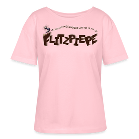 BERLINER FLITZPIEPE-Rundhals Frauen Bio-T-Shirt - Hellrosa