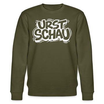 Ostalgie-Unisex Bio-Sweatshirt II - URST SCHAU - Khaki