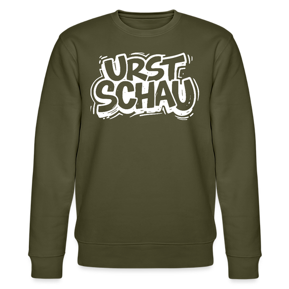 Ostalgie-Unisex Bio-Sweatshirt II - URST SCHAU - Khaki