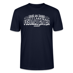 Berliner Spruch-FISIMATENTEN-Unisex Bio T-Shirt - Navy