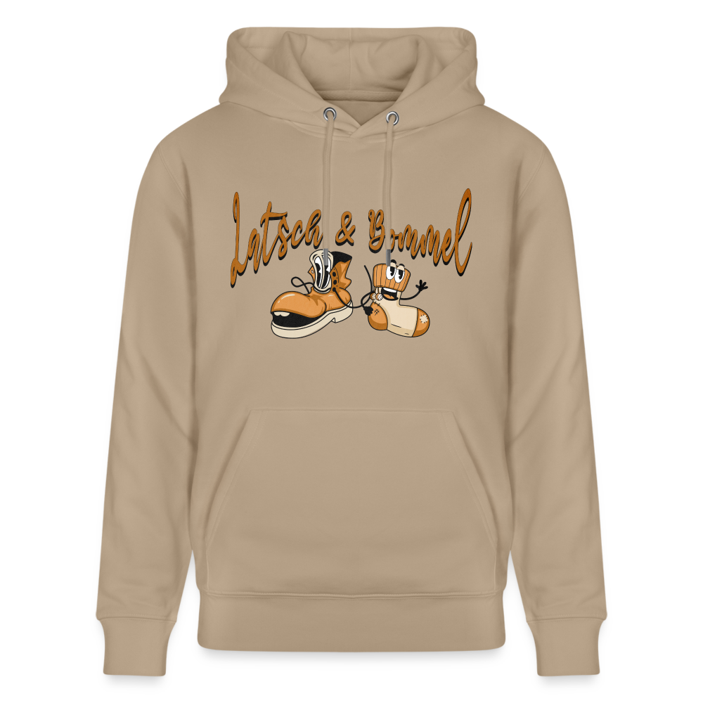 LATSCH UND BOMMEL - Unisex Bio-Hoodie CRUISER - Beige