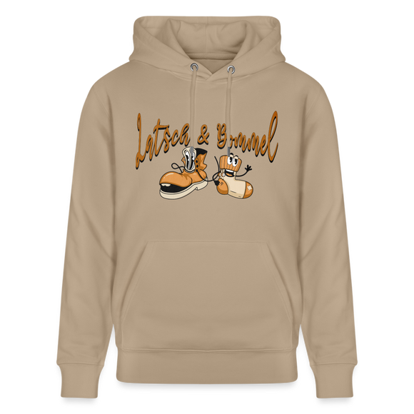 LATSCH UND BOMMEL - Unisex Bio-Hoodie CRUISER - Beige