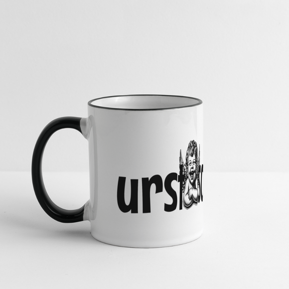 URST SCHAU - Panoramatasse - Weiß/Schwarz