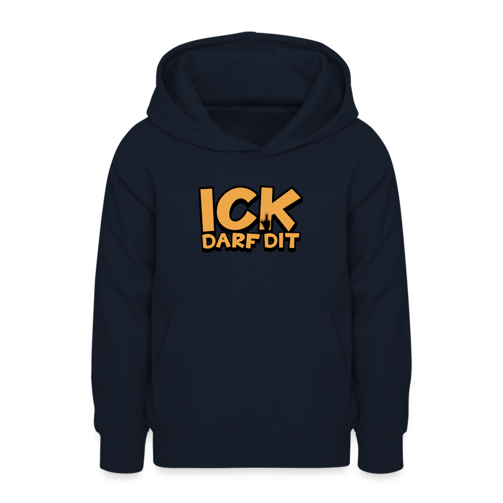 ICK DARF DIT - Teenager Hoodie - Navy