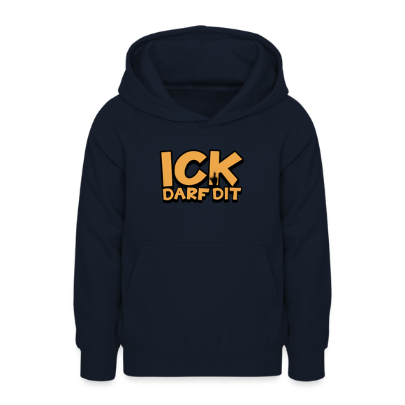 ICK DARF DIT - Teenager Hoodie - Navy