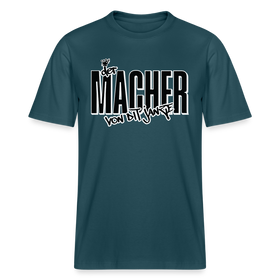 DER MACHER VON DIT JANZE - Relaxed Fit Unisex Bio-T-Shirt - Dunkles Petrol