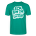 Berlin Shirt-Unisex BIO T-Shirt- ICK BIN DA, KANN LOSJEHN - Blaugrün