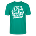 Berlin Shirt-Unisex BIO T-Shirt- ICK BIN DA, KANN LOSJEHN - Blaugrün