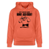 Berliner Bär mit Berliner Spruch-NETT KANN ICK OOCH-Unisex Bio-Hoodie - Hellrot