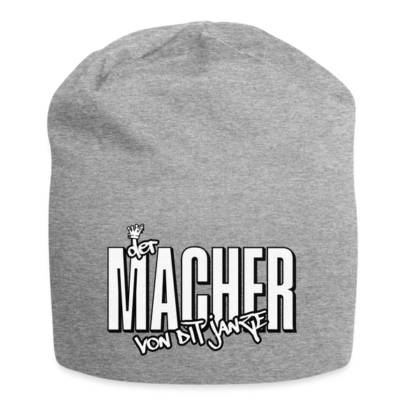 DER MACHER VON DIT JANZE - Jersey-Beanie - Grau meliert