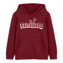 FLITZPIEPE-Kinder Bio-Hoodie 2026 - Burgunderrot