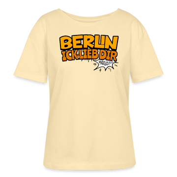 BERLIN ICK LIEB DIR-Rundhals Frauen Bio-T-Shirt - Creme