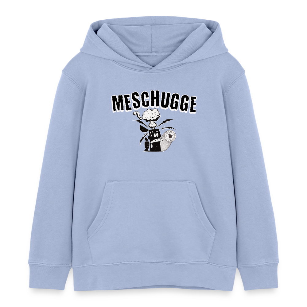 MESCHUGGE - Kinder Bio-Hoodie - Sky