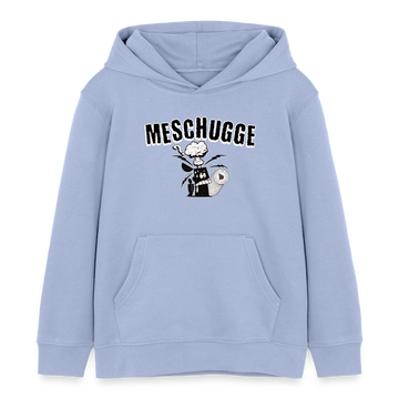 MESCHUGGE - Kinder Bio-Hoodie - Sky
