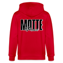 MOTTE UND MAUSI-Unisex Bio-Kapuzenjacke - Rot