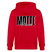 MOTTE UND MAUSI-Unisex Bio-Kapuzenjacke - Rot