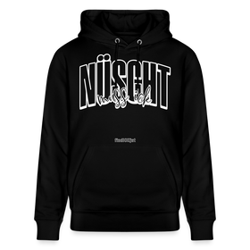 NÜSCHT MUSS ICK -Unisex Bio-Hoodie-2025 - Schwarz
