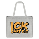 ICK DARF DIT -  Shopping Bag - Grau meliert