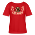 JIBT NÜSCHT-Anti-Geschenke-Rundhals Frauen Bio-T-Shirt - Rot