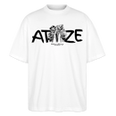 Atze-Oversized Unisex Bio T-Shirt - Weiß