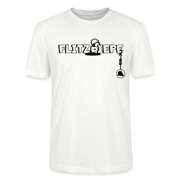 EINE FLITZPIEPE - Unisex Bio T-Shirt - Weiß