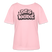 DIT IS KNORKE-Rundhals Frauen Bio-T-Shirt - Hellrosa