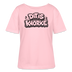 DIT IS KNORKE-Rundhals Frauen Bio-T-Shirt - Hellrosa
