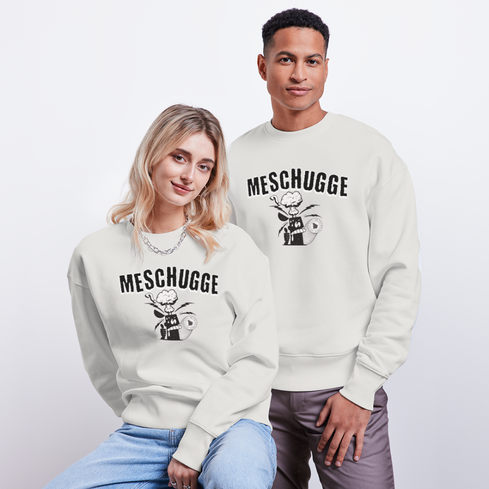 MESCHUGGE - Unisex Oversize Bio Pullover - OFF WHITE