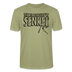JEH MIR NICH UFFN SENKEL-Unisex T-Shirt BIO - Nebelgrün