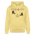 BERLINER KNORKE-Unisex Bio-Hoodie - Gelb Viva 