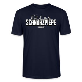 SCHNURZPIEPE-Unisex T-Shirt BIO II - Navy