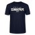SCHNURZPIEPE-Unisex T-Shirt BIO II - Navy