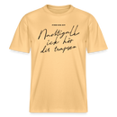 NACHTIGALL ICK HÖR DIR TRAPSEN- RELAXED FIT Unisex BIO T-Shirt - Hellgelb