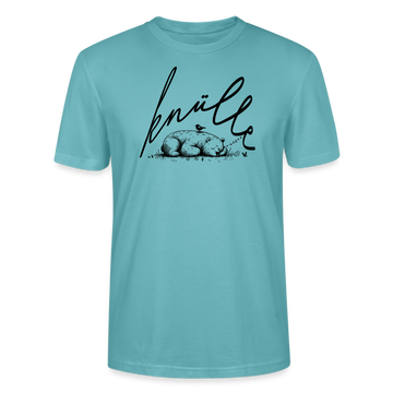 KNÜLLE - Unisex BIO T-Shirt - Pastelltürkis